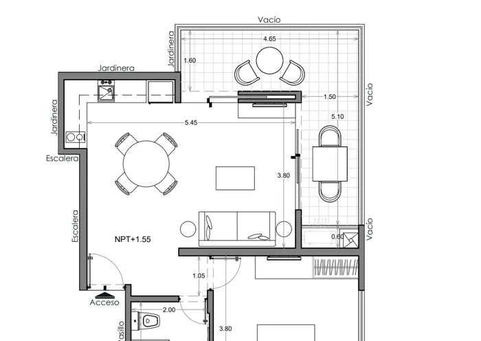 Plano de Depto. 011, Costa Celeste