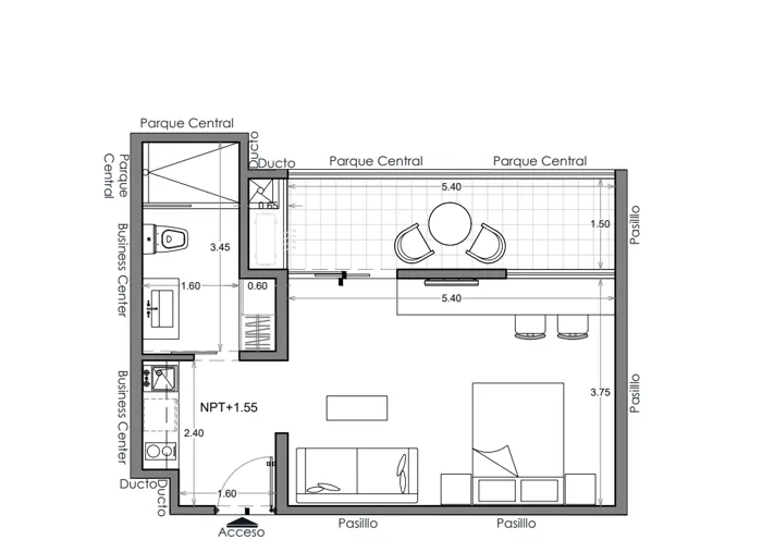 Plano de Depto. 025, Costa Celeste